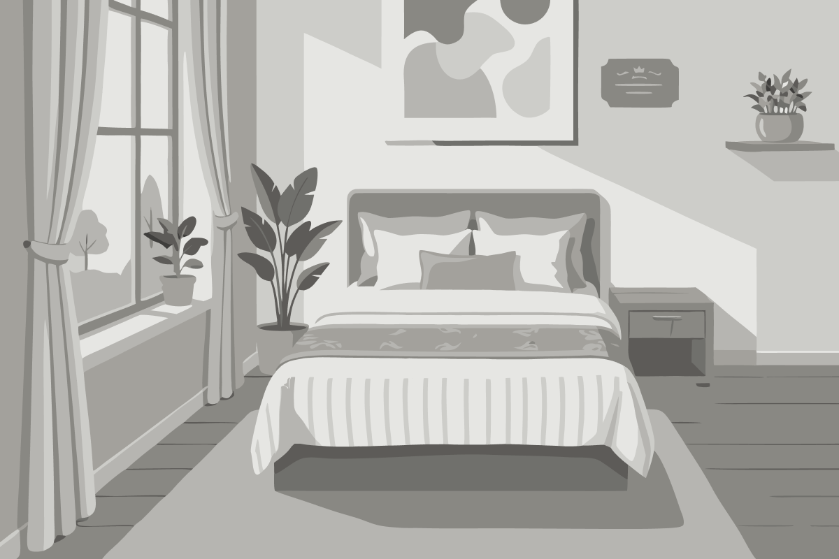 Apartamento de 1 dormitorio con vistas